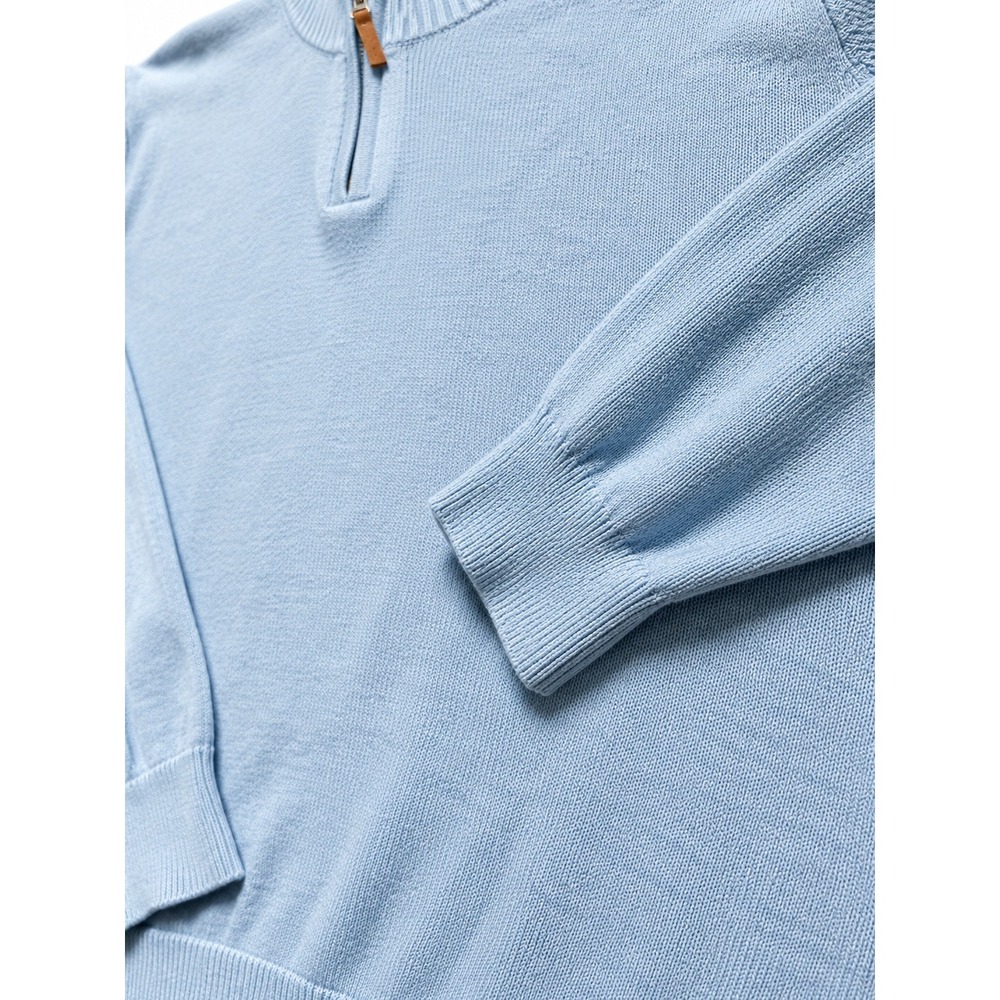 Men's J.Crew half-zip sweater - Picture 2 of 5